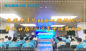 “集团半年总结重要会议精神”转训暨2018年年中动员大会